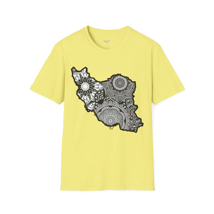 Iran Map Unisex T-shirt