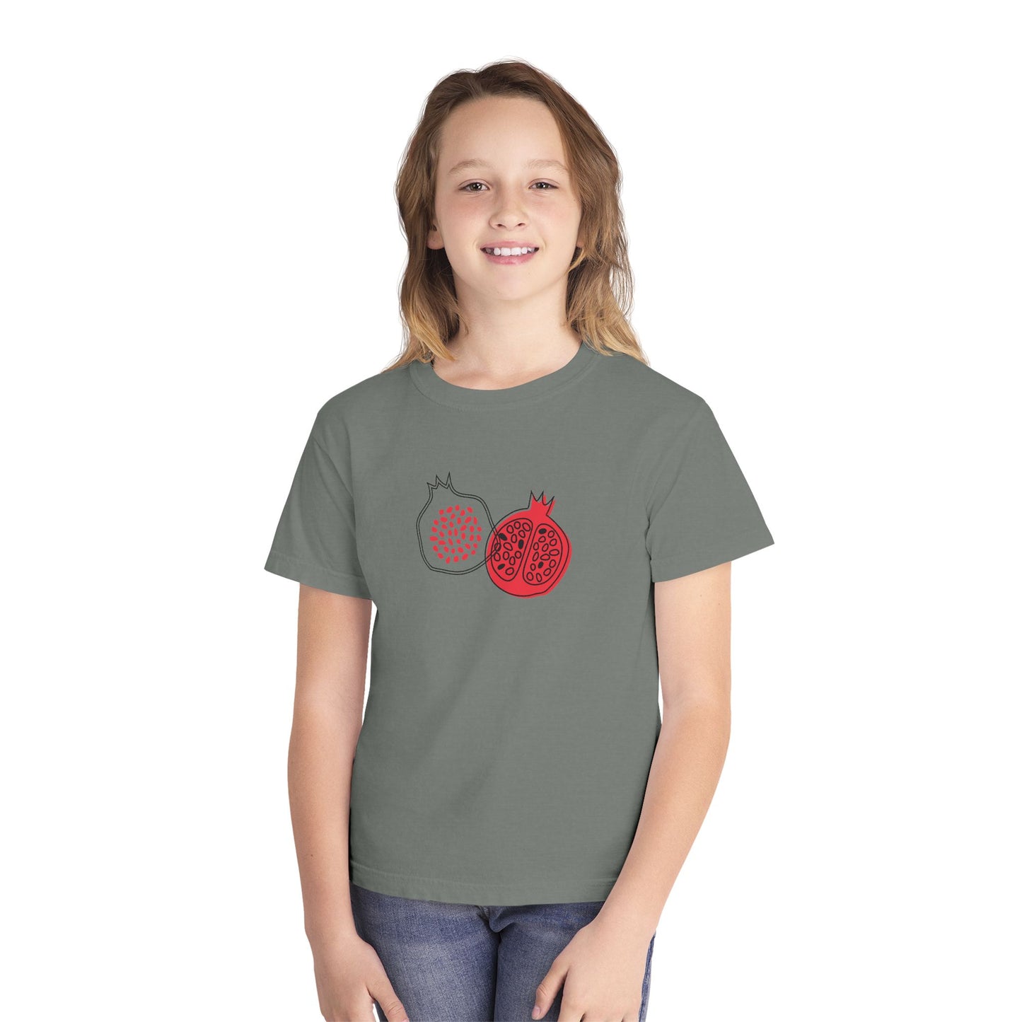 Pomegranate Yalda Youth T-shirt