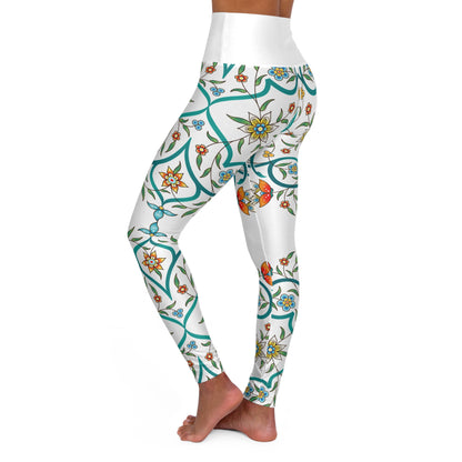 Persian Blue Flow Leggings