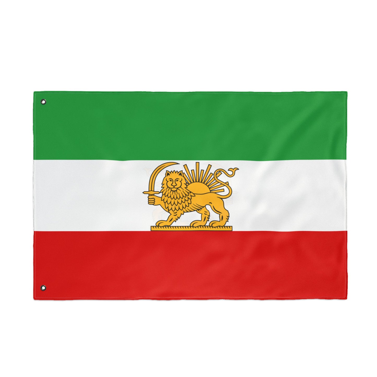 Lion and Sun Iran Flag ( 24" x 36") - No-Profit Item