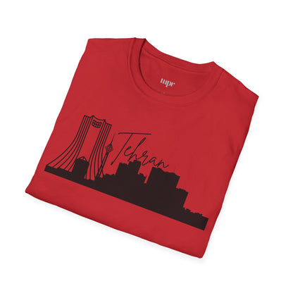 Tehran Skyline Unisex T-Shirt