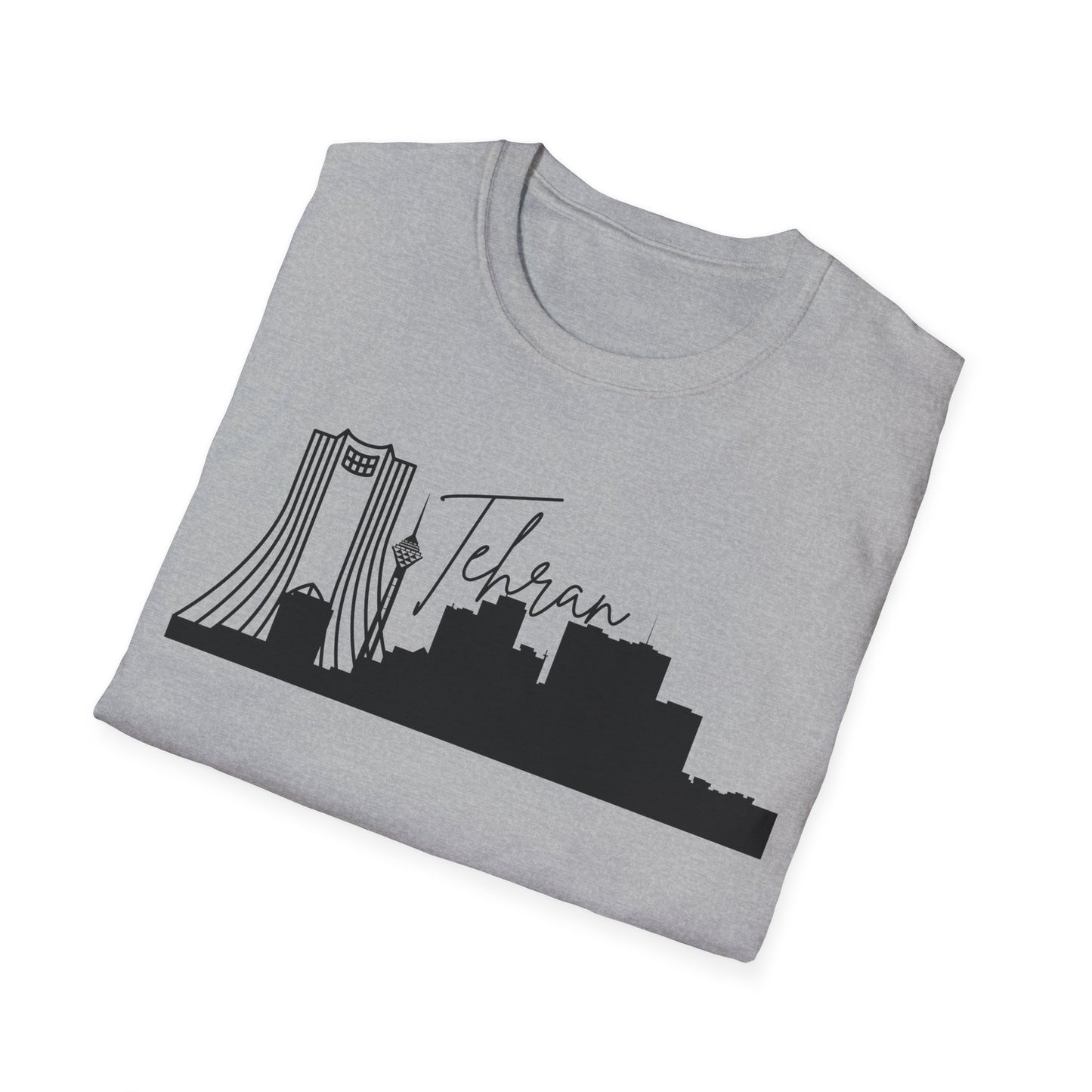 Tehran Skyline Unisex T-Shirt