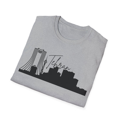 Tehran Skyline Unisex T-Shirt