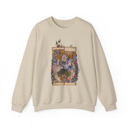 Court of Gayumars - Shahnameh Unisex Sweatshirt