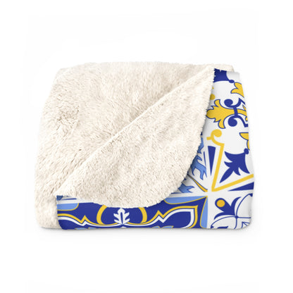 Mosaic Dream Sherpa Blanket