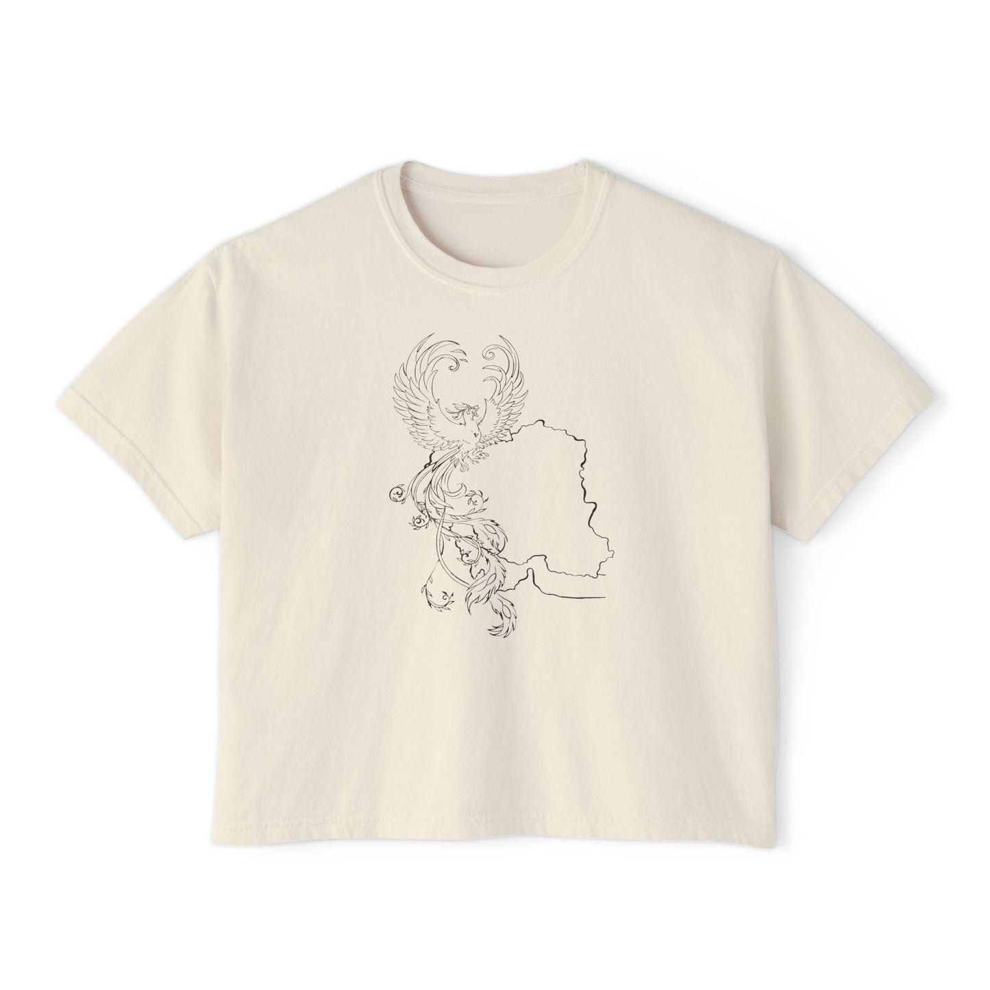 Simorgh and Iran Women's Boxy T-shirt