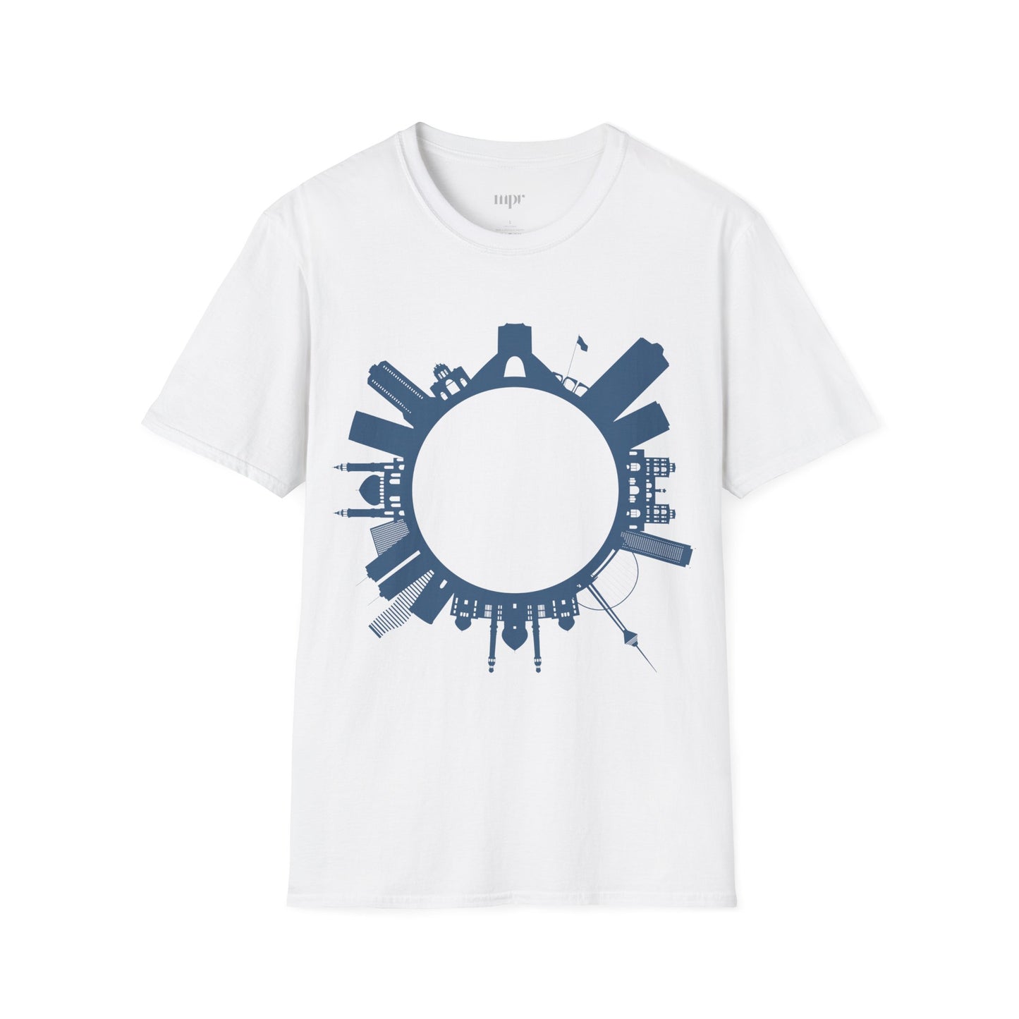 Tehran Skyline Unisex T-Shirt