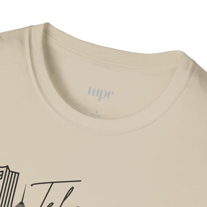 Tehran Skyline Unisex T-Shirt