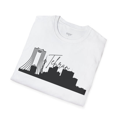 Tehran Skyline Unisex T-Shirt