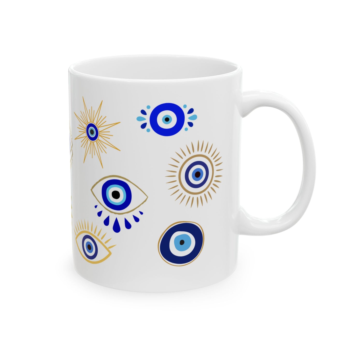 Evil Eye Ceramic Mug