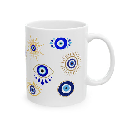 Evil Eye Ceramic Mug