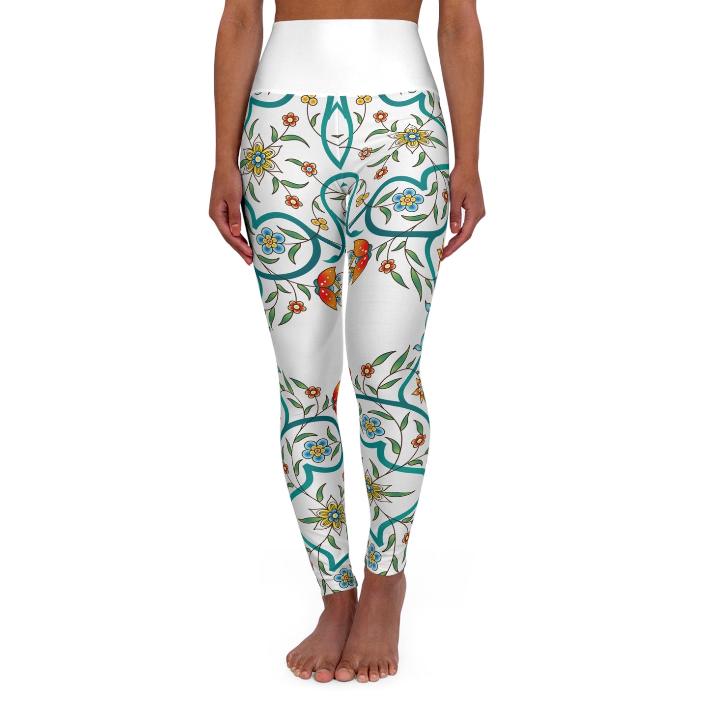 Persian Blue Flow Leggings