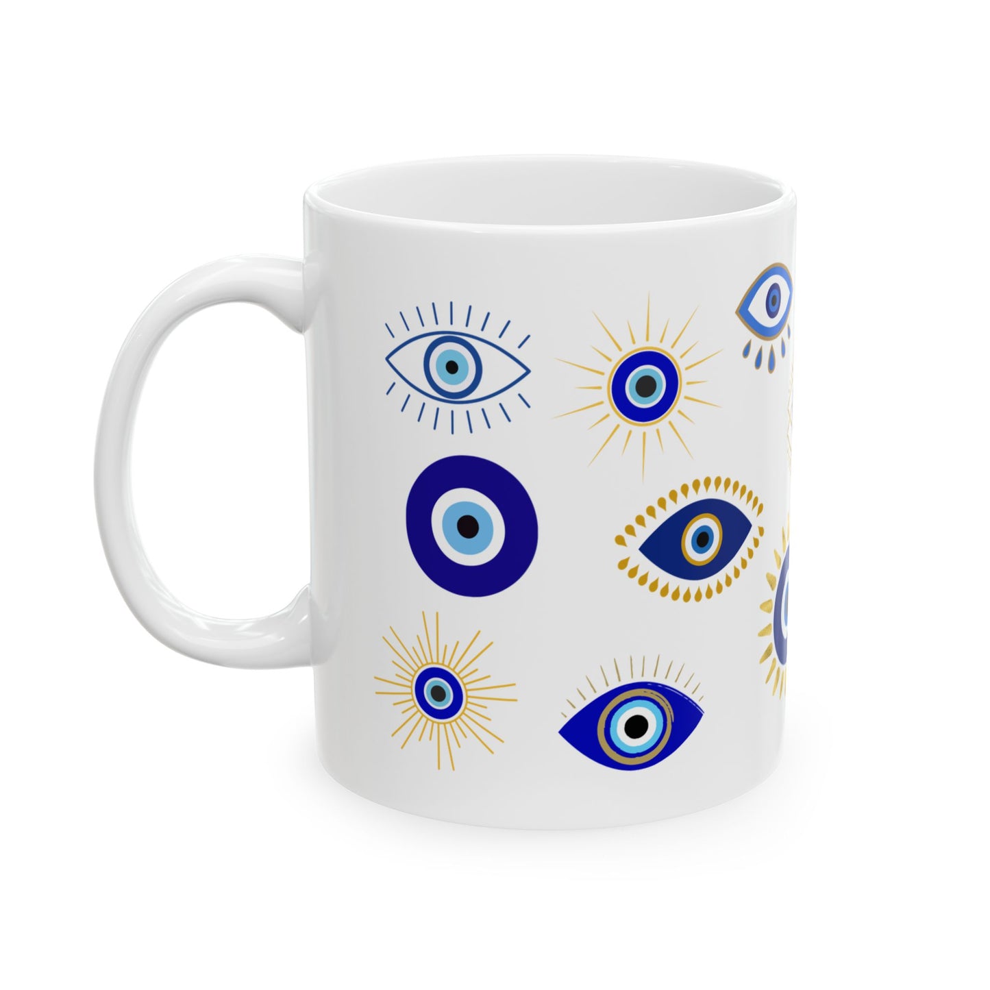 Evil Eye Ceramic Mug