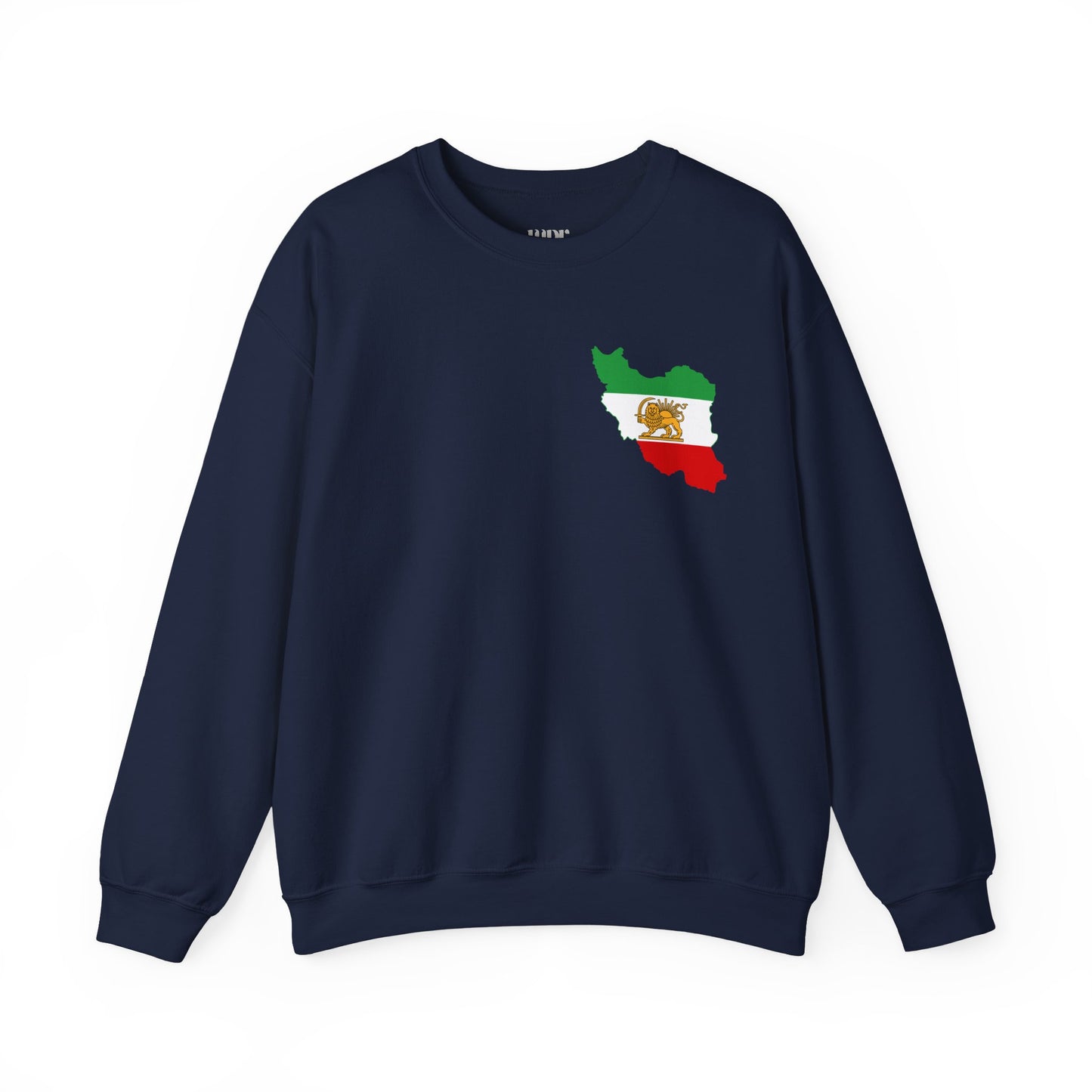 Iran Map Lion and Sun Flag Unisex Sweatshirt