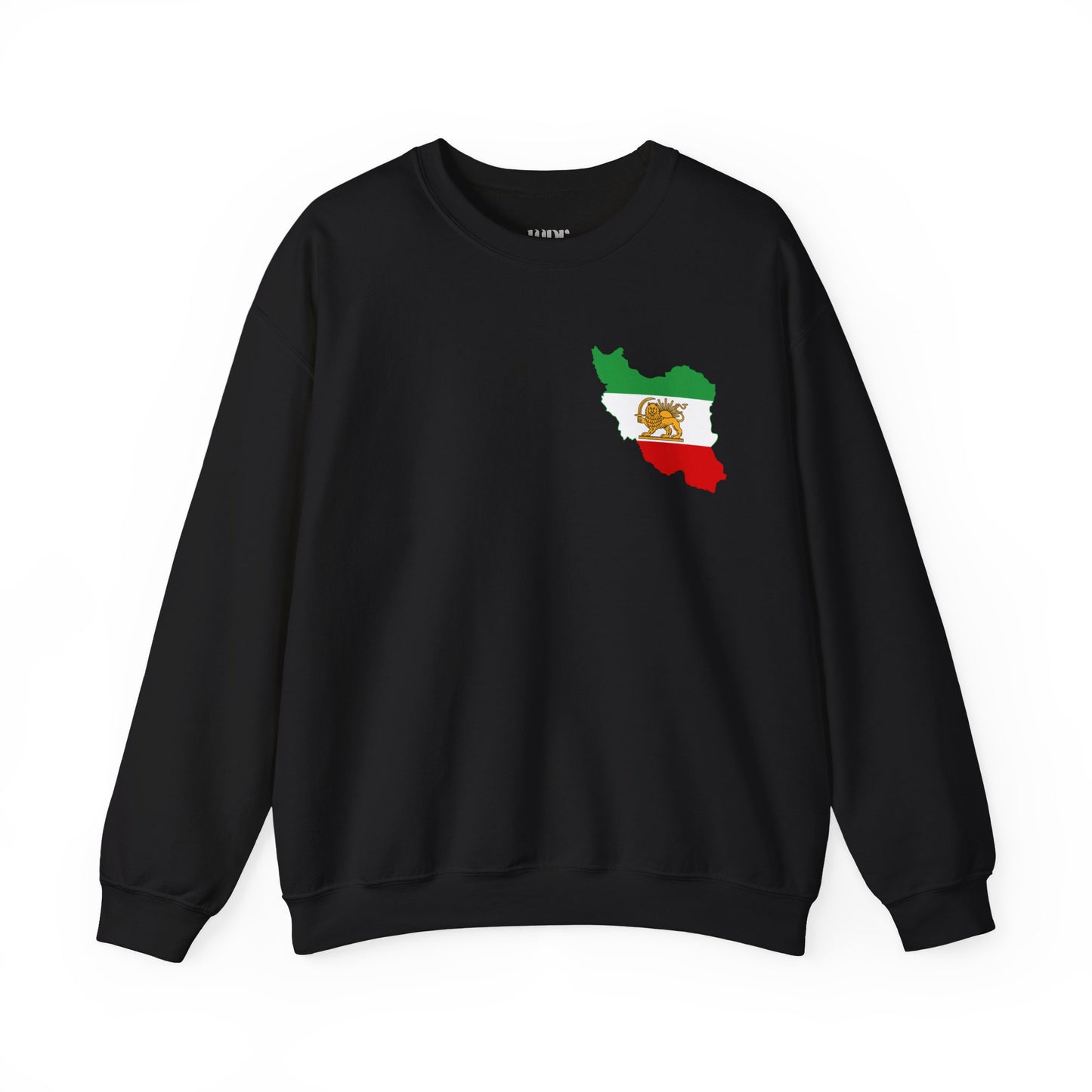 Iran Map Lion and Sun Flag Unisex Sweatshirt