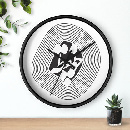 Persian Calligraphy Wall Clock