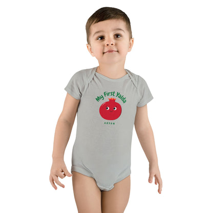 Personalized My First Yalda Baby Bodysuit