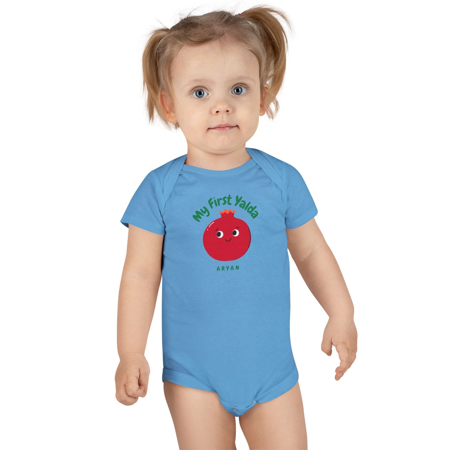 Personalized My First Yalda Baby Bodysuit