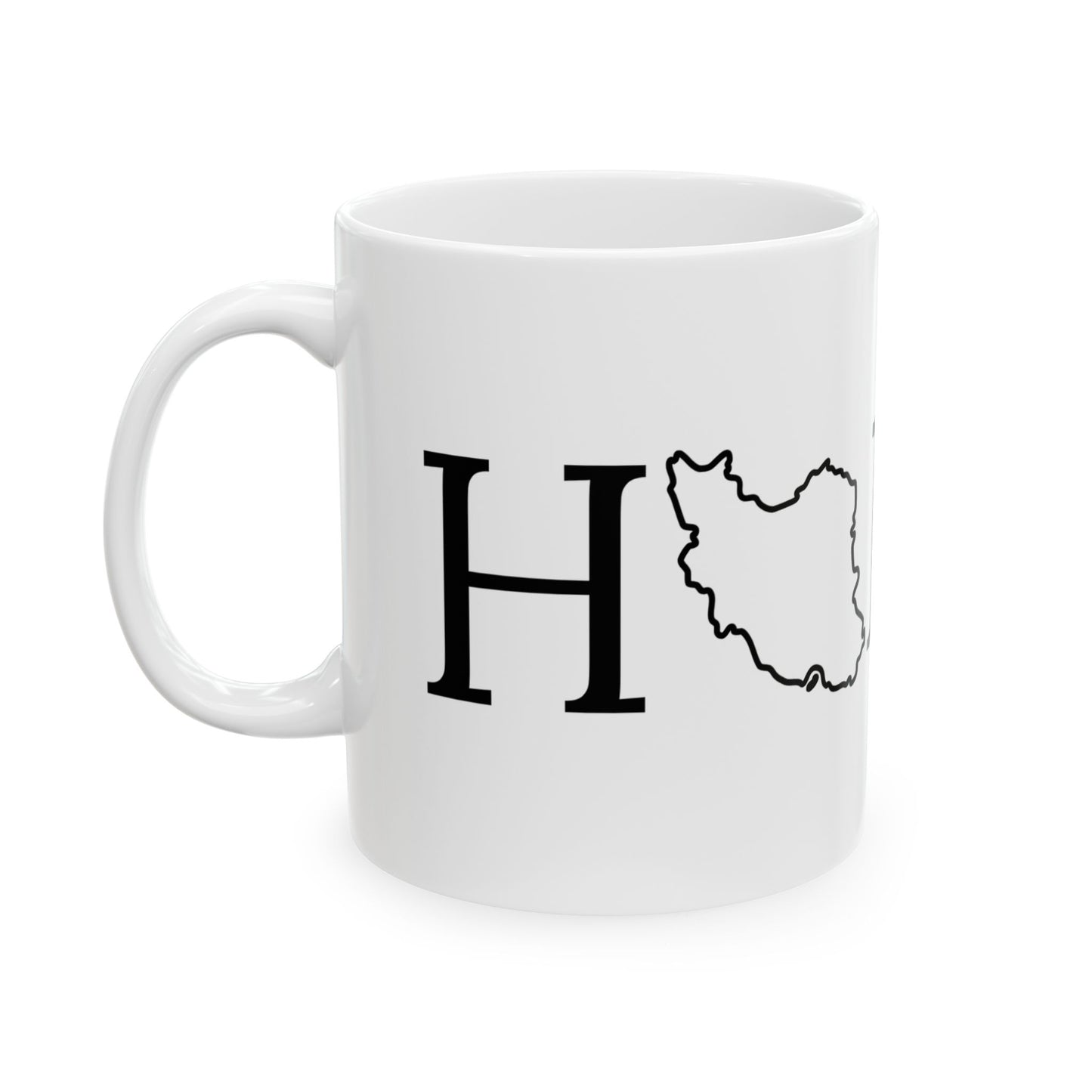Where Home Is Ceramic Mug
