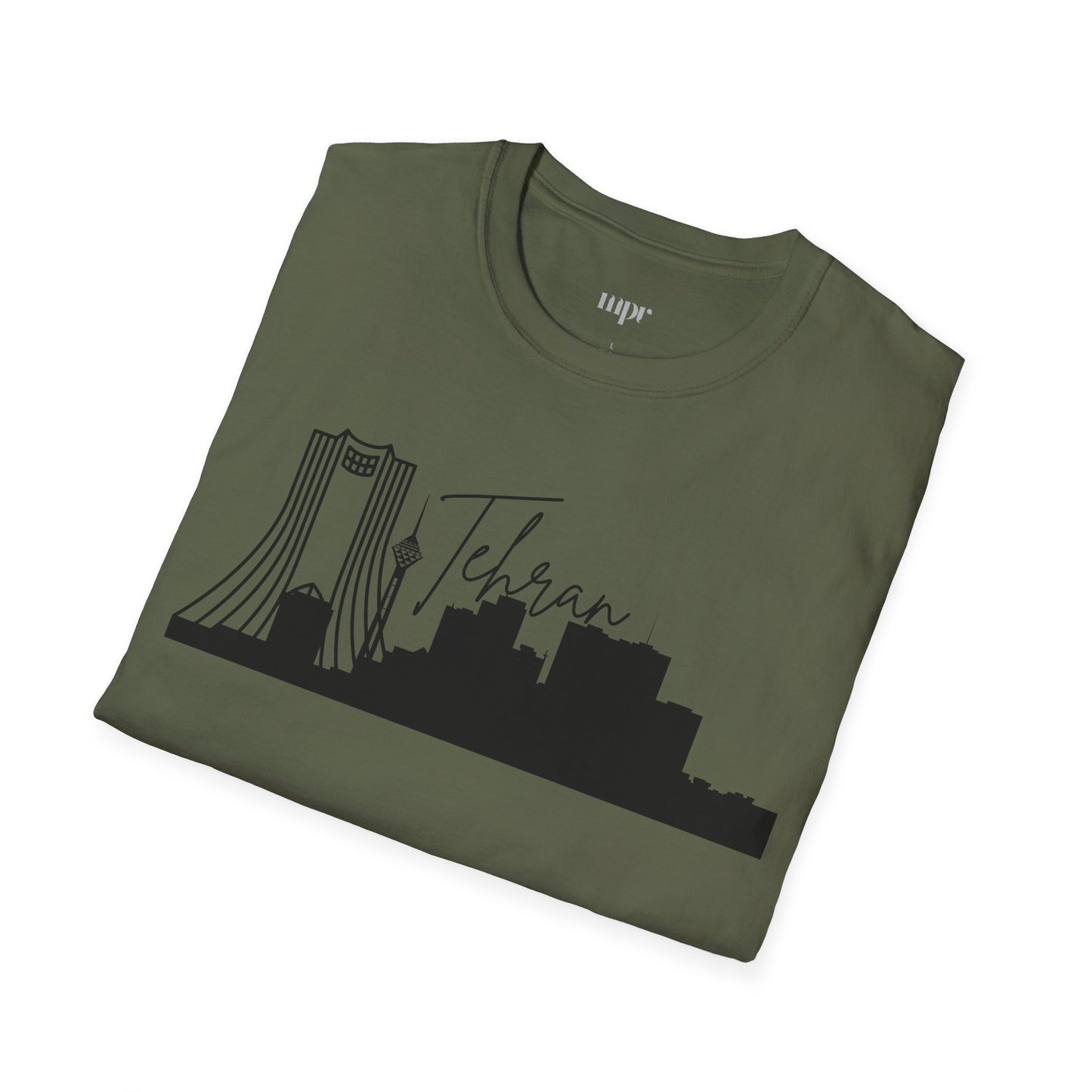Tehran Skyline Unisex T-Shirt
