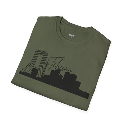 Tehran Skyline Unisex T-Shirt