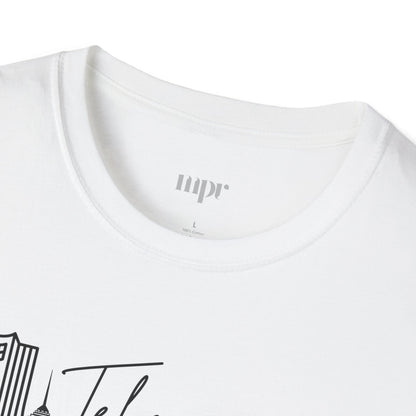 Tehran Skyline Unisex T-Shirt