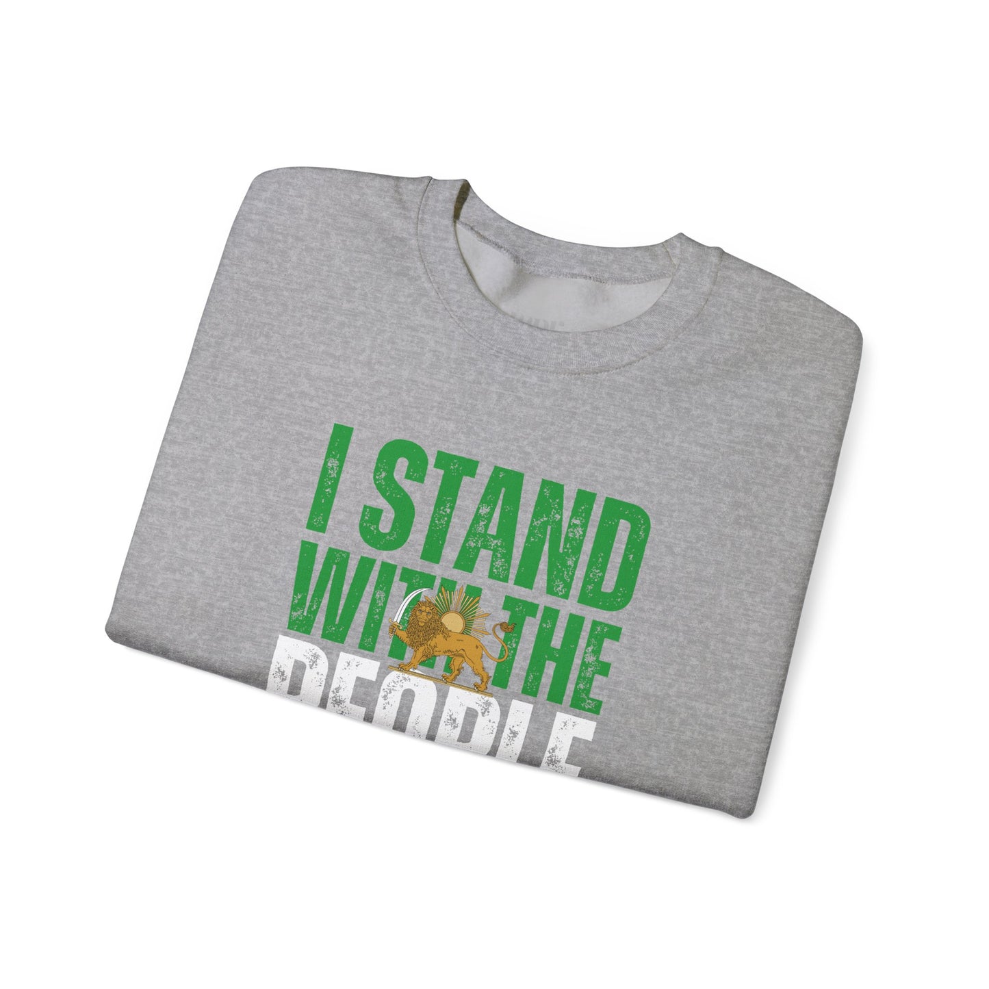 I stand with the people of Iran Unisex Sweatshirt - No-profit Item