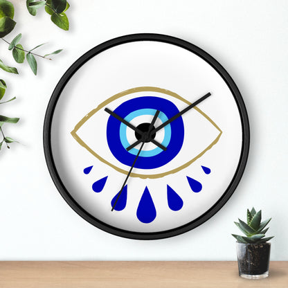 Evil Eye Wall Clock