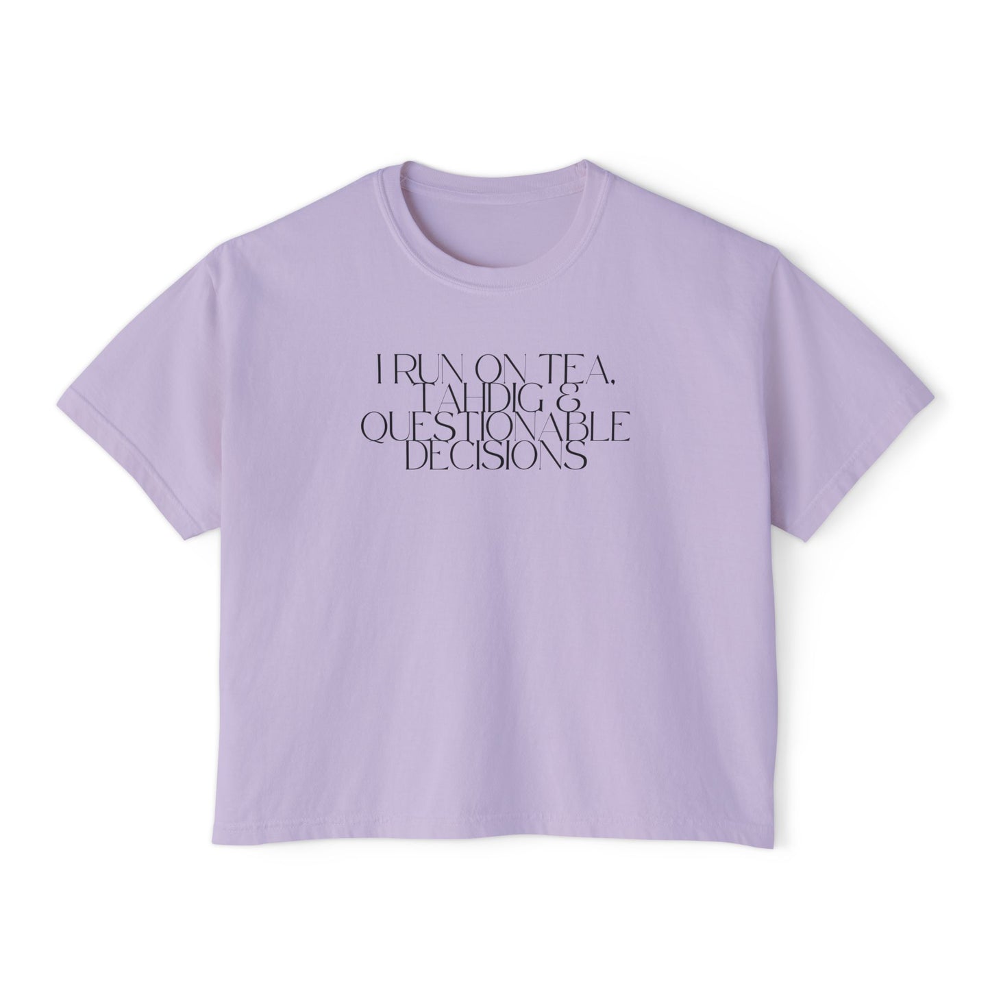 Chai & Tahdig Women's Boxy Tee