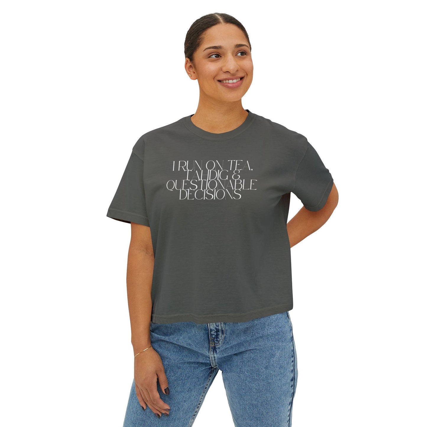Chai & Tahdig Women's Boxy Tee