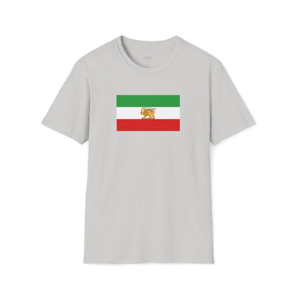 Lion and Sun Iran Flag Unisex T-Shirt