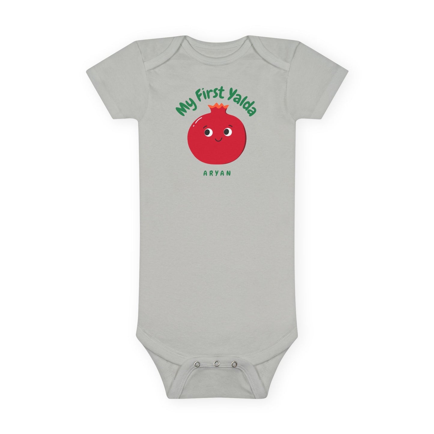 Personalized My First Yalda Baby Bodysuit