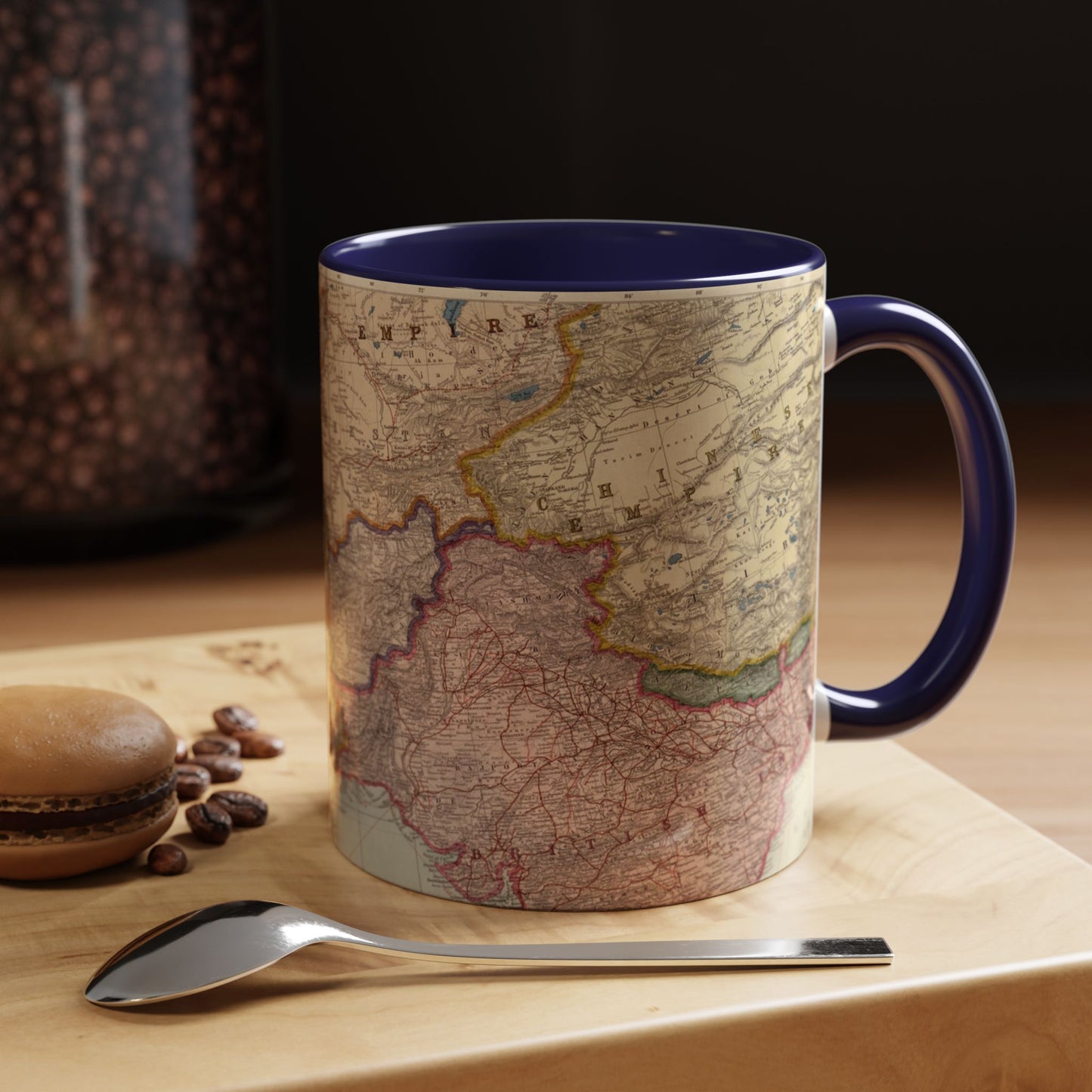 Map of  Iran Ceramic Mug