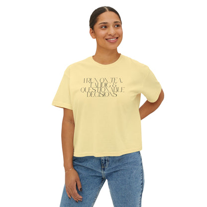 Chai & Tahdig Women's Boxy Tee