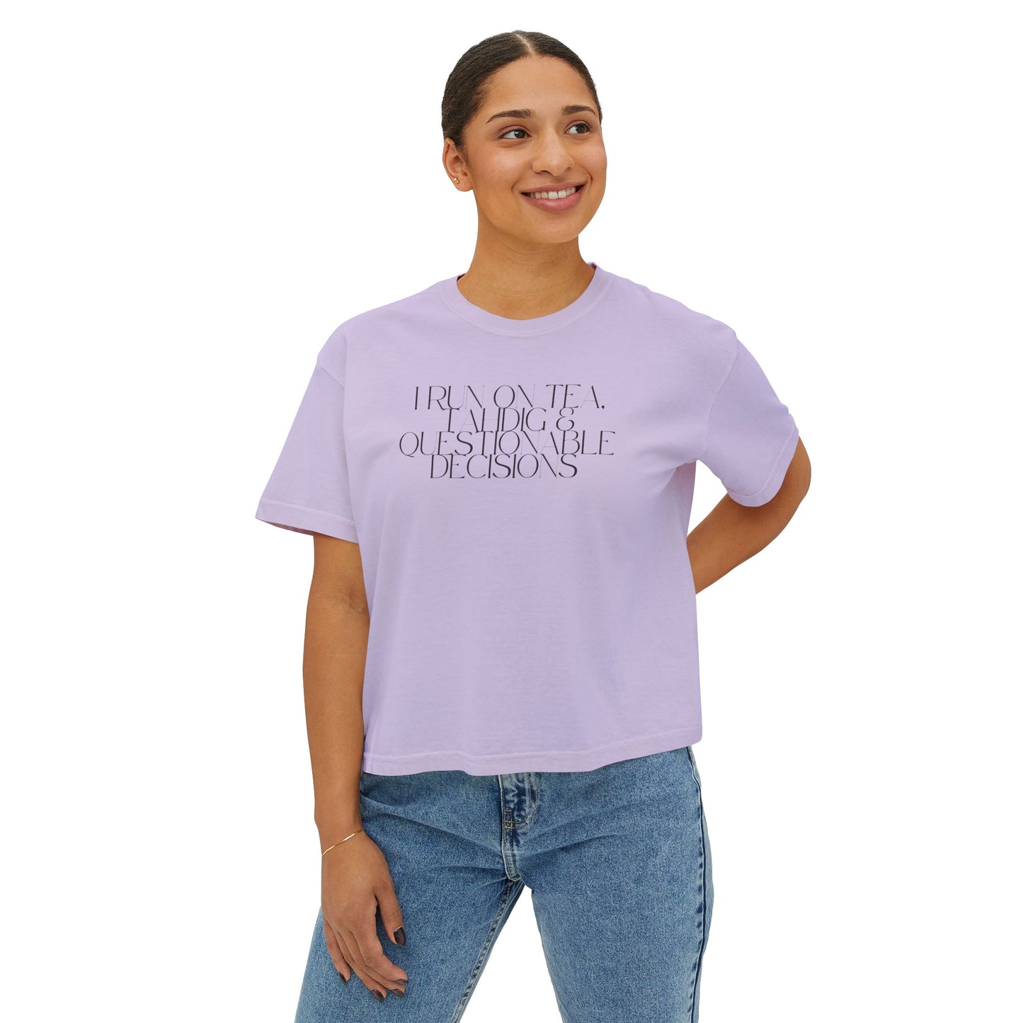 Chai & Tahdig Women's Boxy Tee