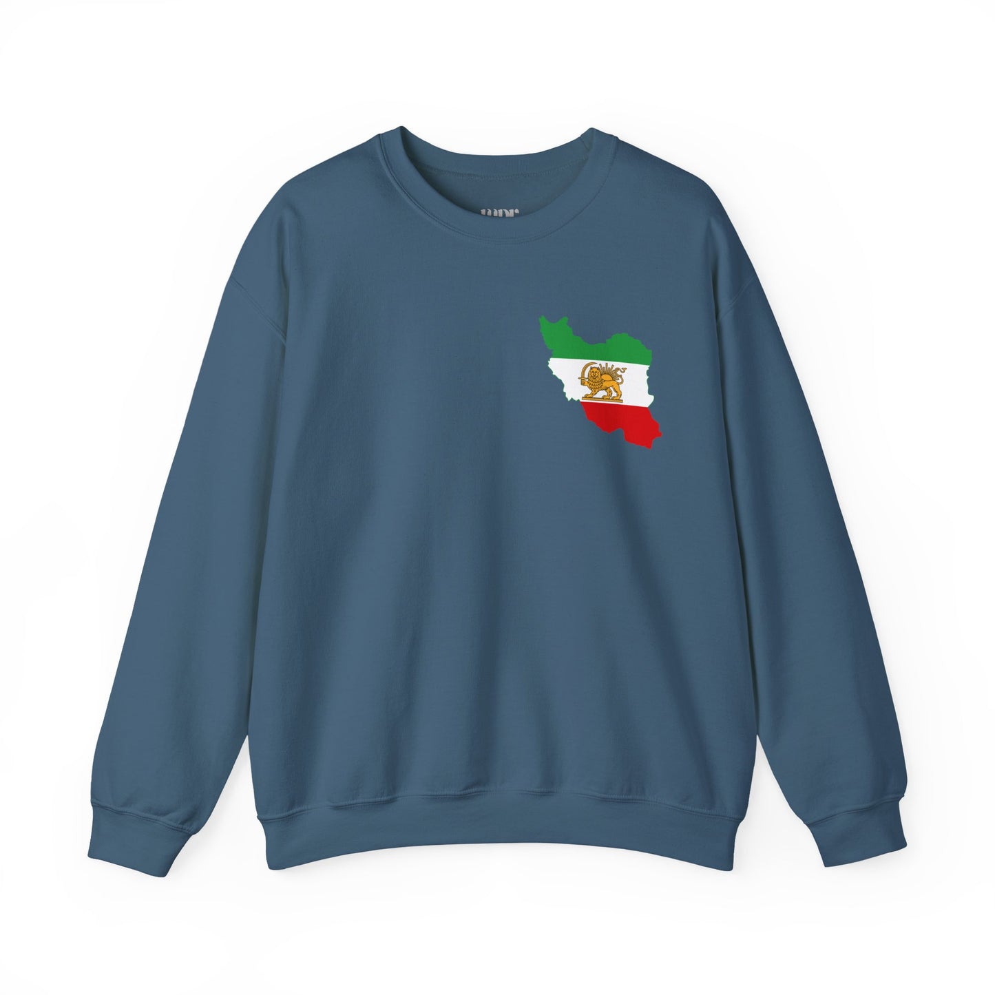 Iran Map Lion and Sun Flag Unisex Sweatshirt