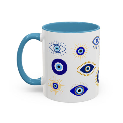 Evil Eye Ceramic Mug
