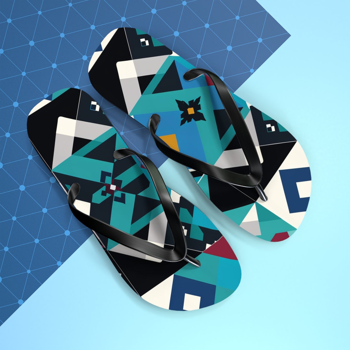 Tile Courtyard Flip Flops