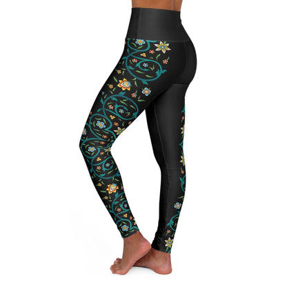 Persian Blue Flow Leggings