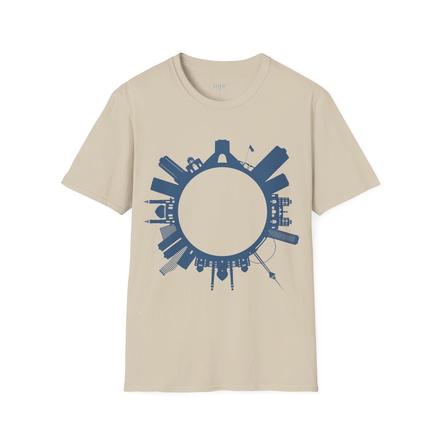 Tehran Skyline Unisex T-Shirt