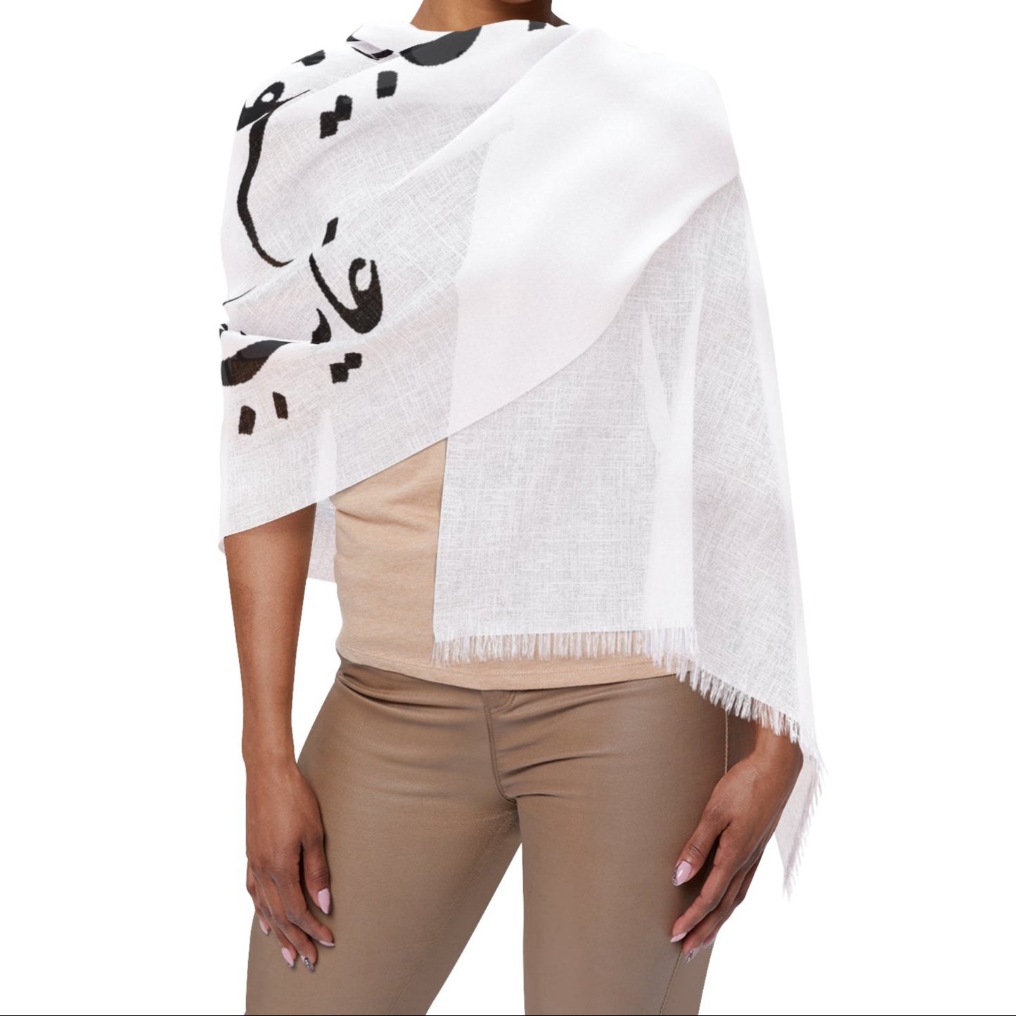 Persian Calligraphy Scarf