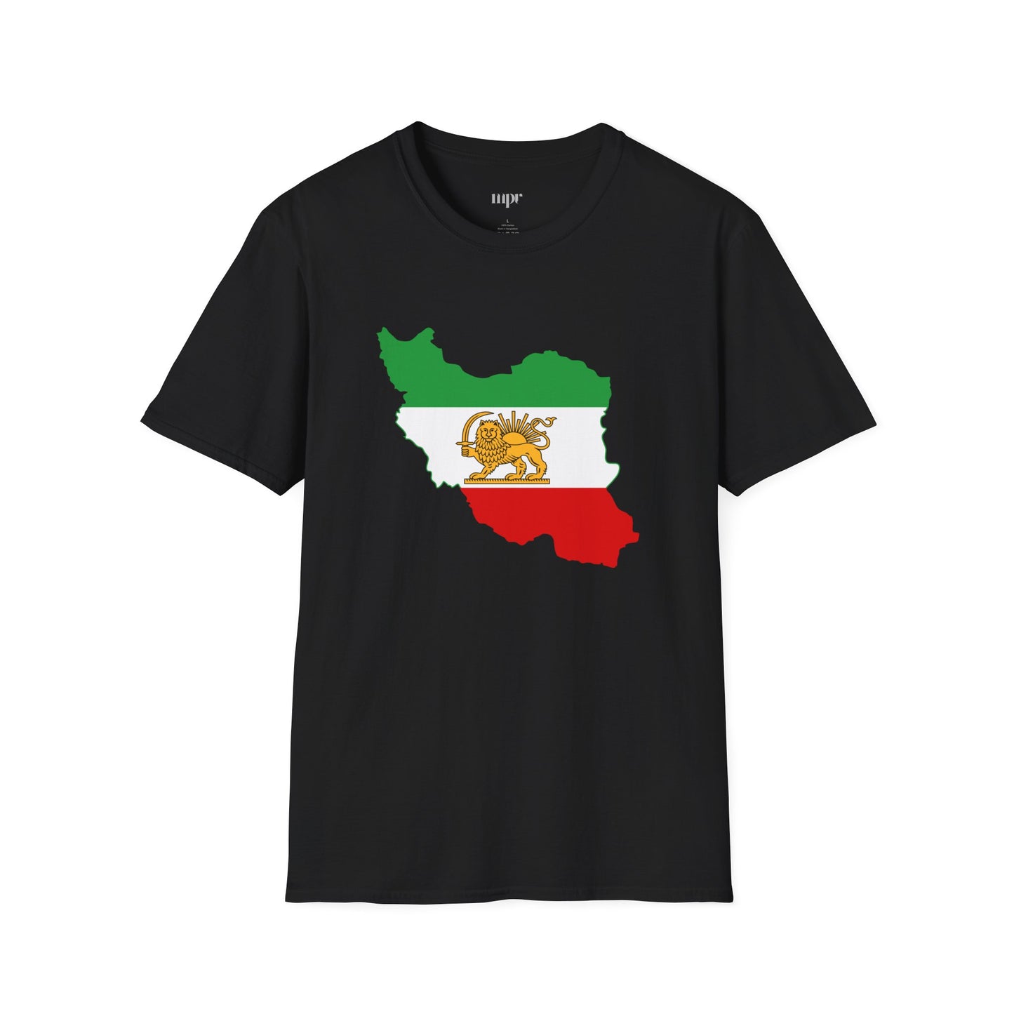 Iran Map Lion and Sun T-Shirt