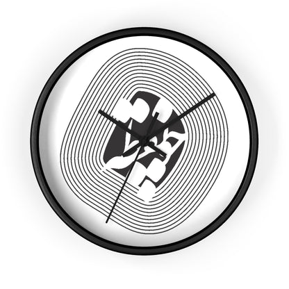 Persian Calligraphy Wall Clock