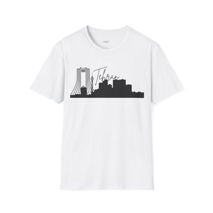 Tehran Skyline Unisex T-Shirt