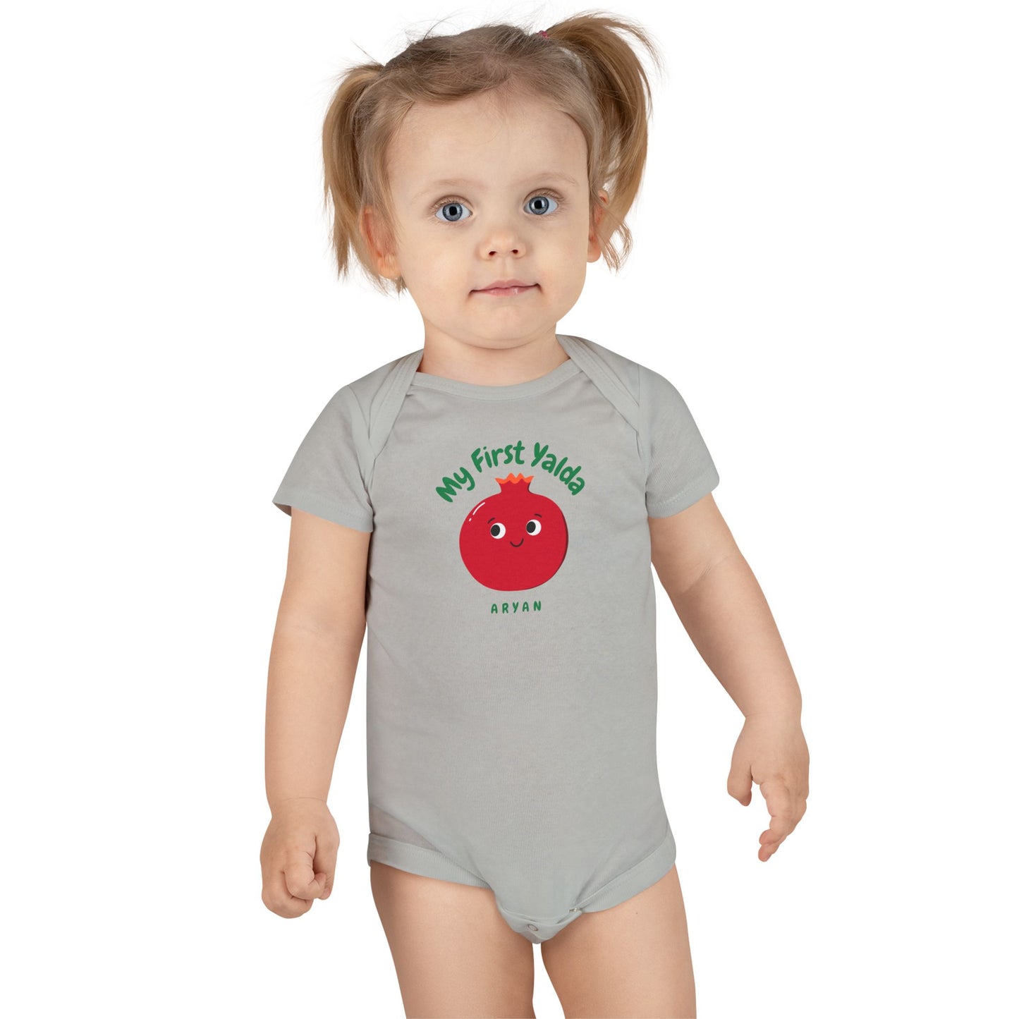 Personalized My First Yalda Baby Bodysuit
