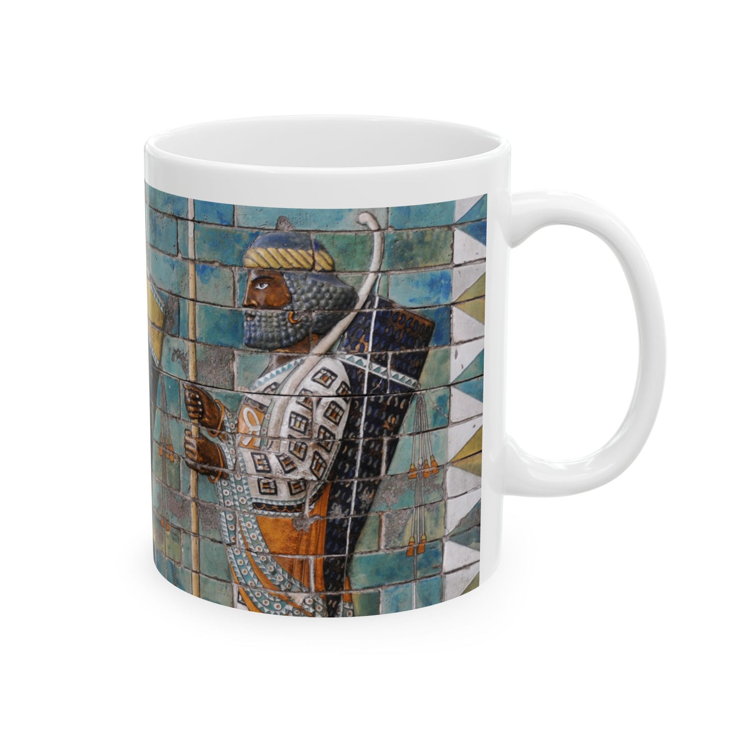 Immortals of Persepolis Ceramic Mug