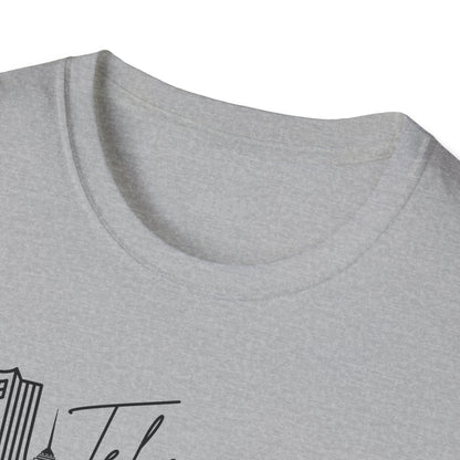 Tehran Skyline Unisex T-Shirt