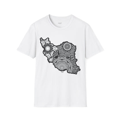 Iran Map Unisex T-shirt