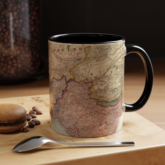 Map of  Iran Ceramic Mug