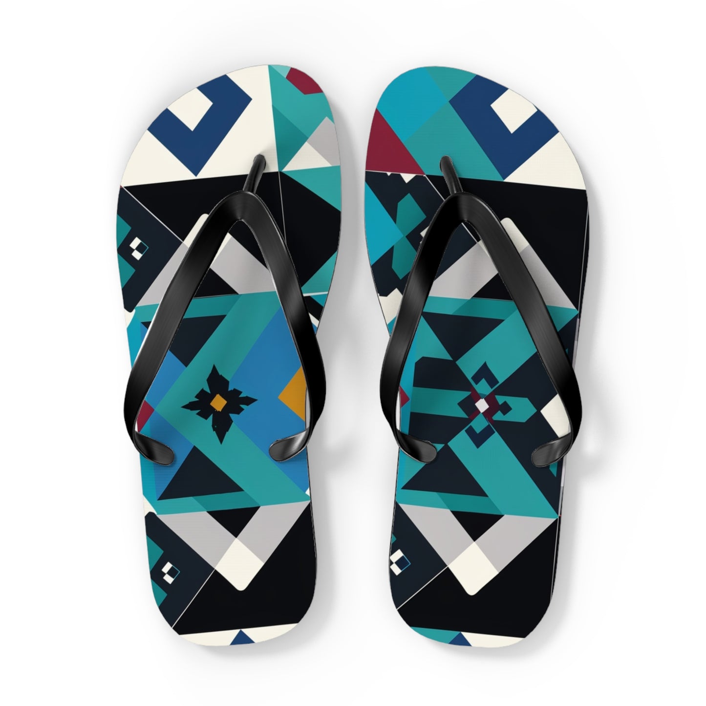 Tile Courtyard Flip Flops